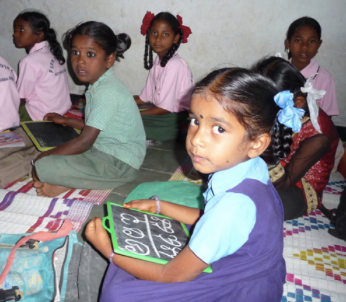 Bethania Residential School i Kodad, Indien, fick besök från Finland