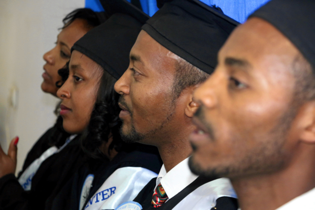 Åtta utexaminerades från medieutbildning i Addis Abeba