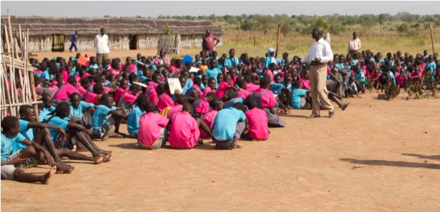 Airport View School i Torit i Sydsudan